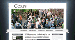 Desktop Screenshot of die-corps.de